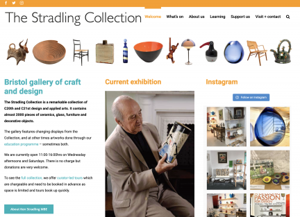 New Website for The Stradling Collection